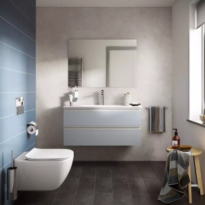 Set Vas Wc suspendat Ideal Standard Tesi Aquablade cu capac Slim softclose - Img 4