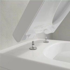Set vas WC suspendat Villeroy & Boch Architectura DirectFlush cu capac softclose alb - Img 5
