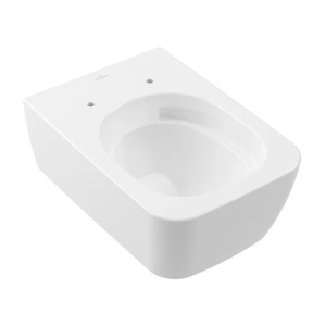Set vas WC suspendat Villeroy & Boch Skyla TwistFlush Rimless alb cu capac softclose - Img 4