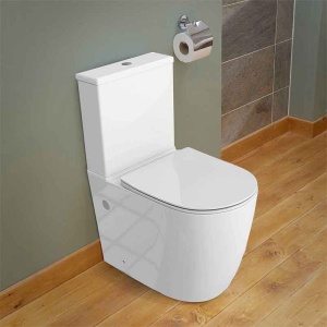Set WC monobloc cu capac și rezervor alb Spectrum Robin 2.0 Turbo Flush - Img 2