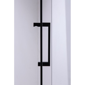 Usa de dus batanta pentru nisa SH08C negru mat 100 x 200 cm sticla 6 mm - Img 21