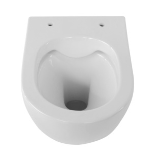 Vas de toaleta suspendat Mizu White 02, rimless cu capac din duroplast cu softclose - Img 10
