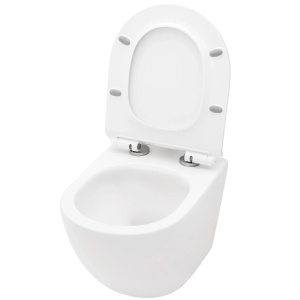 Vas WC suspendabil Rea Carlo Mini Tornado Rimless Flat N - Img 5