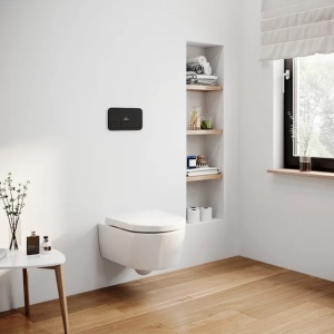 Vas WC suspendat Villeroy & Boch Avento DirectFlush rimless cu capac soft close alb alpin CeramicPlus - Img 9