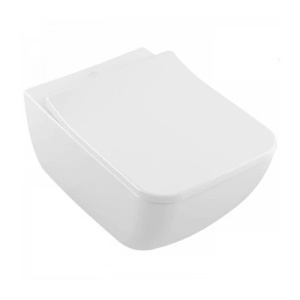 Vas wc suspendat Villeroy & Boch Venticello cu capac slim soft close alb