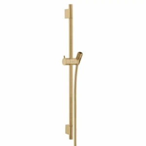 Bara cu furtun de dus Hansgrohe Unica S Puro 65 cm bronz periat