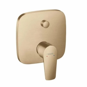 Baterie cada - dus incastrata Hansgrohe Talis E monocomanda bronz periat