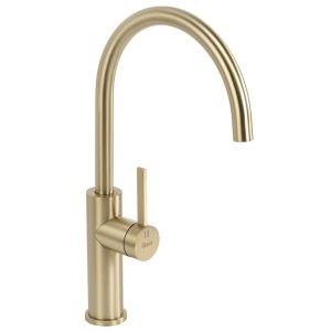 Baterie de bucătărie REA Rivo Brush Gold