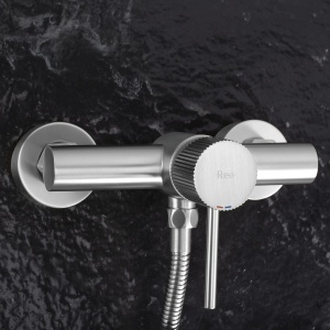 Baterie de dus sau cada Rea Lungo Stripe Brush Nickel - Img 2