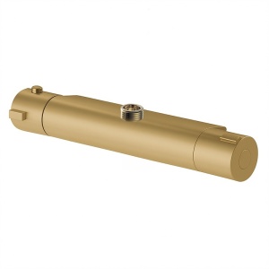 Baterie dus cu termostat si montaj pe perete T203 Gold - Img 7