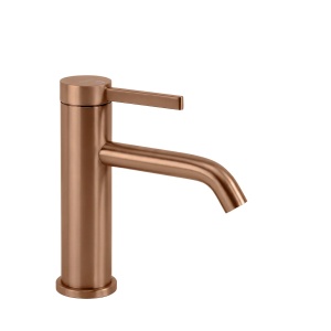 Baterie joasa pentru lavoar Rea Rivo Brush Copper