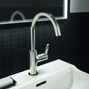 Baterie lavoar inalta Ideal Standard Atelier Joy cu ventil Pop-Up argintiu Silver Storm - Img 5