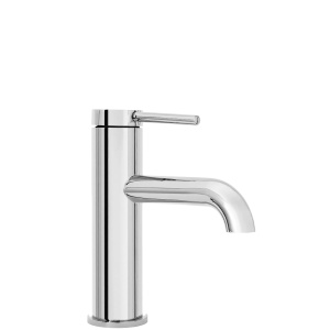 Baterie Lavoar REA SPOT CHROME LOW, Capat Fix, Monocomanda, Inaltime 18 Cm, Crom - Img 1