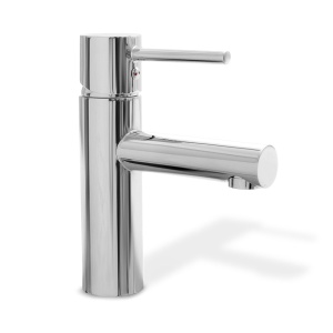 Baterie lavoar REA TESS Low Chrome LOW, Inaltime 18cm, finisaj Crom - Img 5