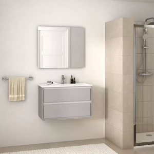 Baterie lavoar tip Grande Ideal Standard Connect Air BlueStart argintiu Silver Storm monocomanda - Img 4