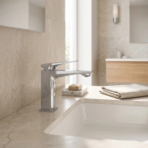 Baterie pentru baie Premium Rea Prime Chrome Low - Img 2
