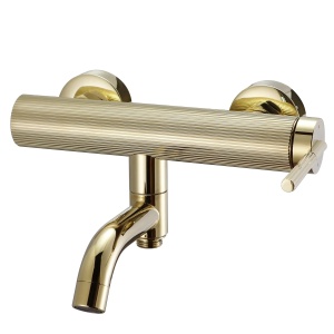 Baterie pentru cada REA Argon, Design Elegant , Culoare Auriu - Img 6