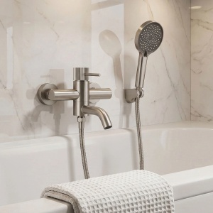 Baterie pentru cada Rea Lungo Stripe Brush Nickel - Img 7