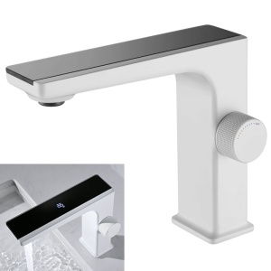 Baterie pentru lavoar cu Display LCD, Culoare Alb/Negru - Img 9
