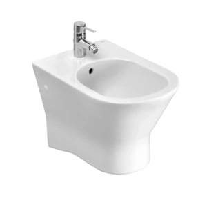 Bideu suspendat Roca Nexo alb 52.5 x 36 cm