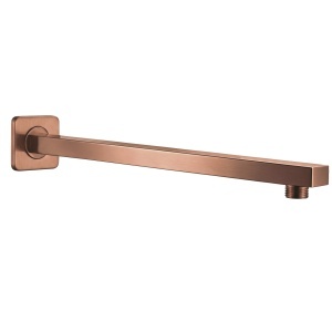 Brat de dus patrat 40cm REA Brush Copper JS-9022BRG