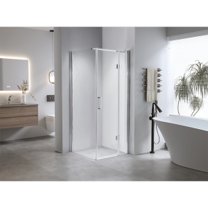 Cabina de dus din sticla profil aluminiu KZ1390B 90 x 90 cm - Img 4