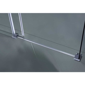 Cabina de dus dreptunghiulara din sticla securizata 8 mm si rame cromata ZBD-900, 120 x 90 cm - Img 10