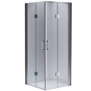 Cabina de dus patrata din sticla securizata rama cromata KZ1270A 70x70 cm