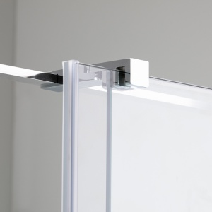 Cabina de dus rectangulara ASTRA-CH-A-150+B80+E cromata 150x80 cm 8 mm - Img 17