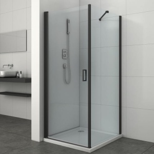 Cabina De Dus Rectangulara PRO B163, 80x60 Cm - 100x120 Cm, Sticla Securizata 8 Mm, Inaltime 195 Cm - Img 1
