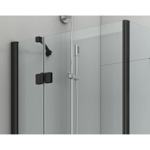 Cabina De Dus Rectangulara PRO B163, 80x60 Cm - 100x120 Cm, Sticla Securizata 8 Mm, Inaltime 195 Cm - Img 4