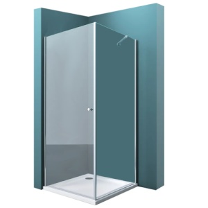 Cabina de dus Veldman Atlanta crom 90 x 120 cm sticla 6 mm