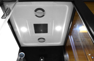 Cabina multifunctionala cu sauna uscata, sauna cu aburi si cabina de dus, montaj dreapta 180 × 110 × 223 cm - Img 11