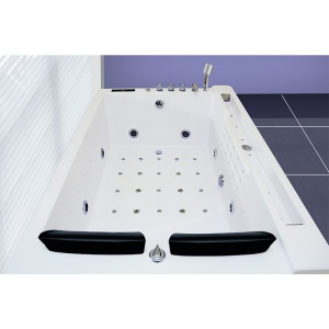 Cada cu hidromasaj dubla cu incalzitor Fenix 606BH montaj stanga, 180 x 120 cm, alb lucios - Img 14