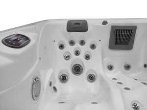 Cada cu hidromasaj jacuzzi pentru gradina Pro Garden SPA 1356 pentru 2 persoane 190 x 135 x 78 cm - Img 8