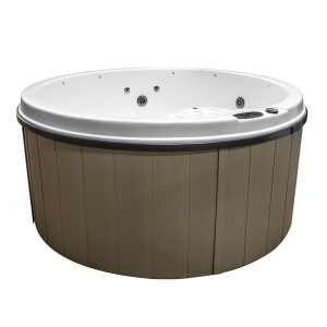Cada cu hidromasaj rotunda, jacuzzi exterior Pro Viking Spas pentru 5 persoane 234 x 234 x 95 cm - Img 2