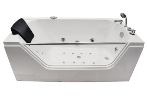 Cada cu hidromasaj si cromoterapie MO-0319, 170 x 80 cm, panou de sticla, Bluetooth si radio - Img 6