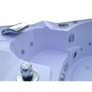 Cada de baie 157x157cm Orino 632BH, Sistem de Hidromasaj Performant si Incalzitor Integrat , Culoare Alb - Img 18