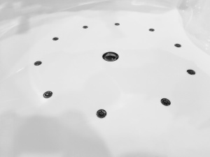 Cadă de baie albă cu spa și hidromasaj PRO-18027 – 180 × 180 × 60 cm - Img 10