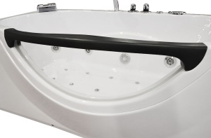 Cada de baie cu hidromasaj si cromoterapie MO-1002 cu geam panoramic, baterie termostatica si Bluetooth – 180 x 88 x 65 cm - Img 9