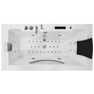 Cada de baie cu hidromasaj Turbo Spa 180 x 91 x 60 cm alba - Img 21