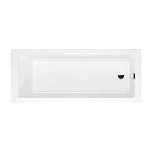 Cada de baie dreptunghiulara Villeroy&Boch Targa Plus Solo alb alpin 170x75 cm