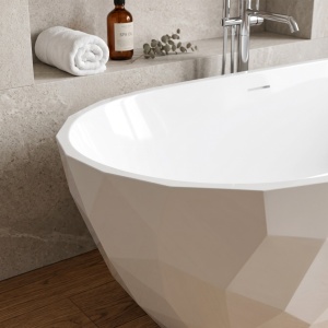 Cada de baie freestanding Rea Celia 170 cm - Img 9