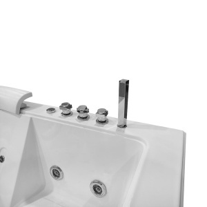 Cadă de baie SPA cu hidromasaj, MO-8033, alba, 180 x 150 x 62 cm - Img 11