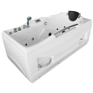 Cada de baie Spa cu hidromasaj MUS-1050 01 Montaj pe dreapta , dimensiune 174x88x70cm