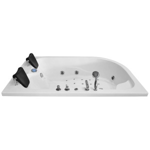 Cada de dus cu hidromasaj pentru 2 persoane si montaj dreapta PRO1631 Turbo 180 x 120 x 54 cm - Img 6