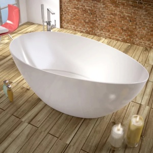 Cada freestanding din compozit Rune Cloud XL 170x77 cm - Img 7