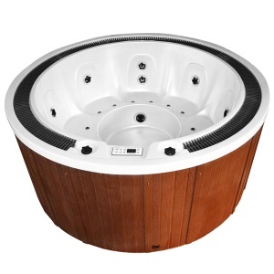 Cada hidromasaj, jacuzzi de gradina PRO-1306 AK.21 pentru 7 persoane 218 x 218 x 98 cm - Img 2