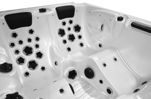 Cada hidromasaj jacuzzi pentru exterior PRO 1663 pentru 3 persoane 210 x 156 x 80 cm - Img 12