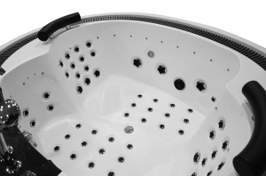 Cada SPA cu hidromasaj MUS-1099, Dimensiune 210x170x70 cm, carcasa grafit - Img 9